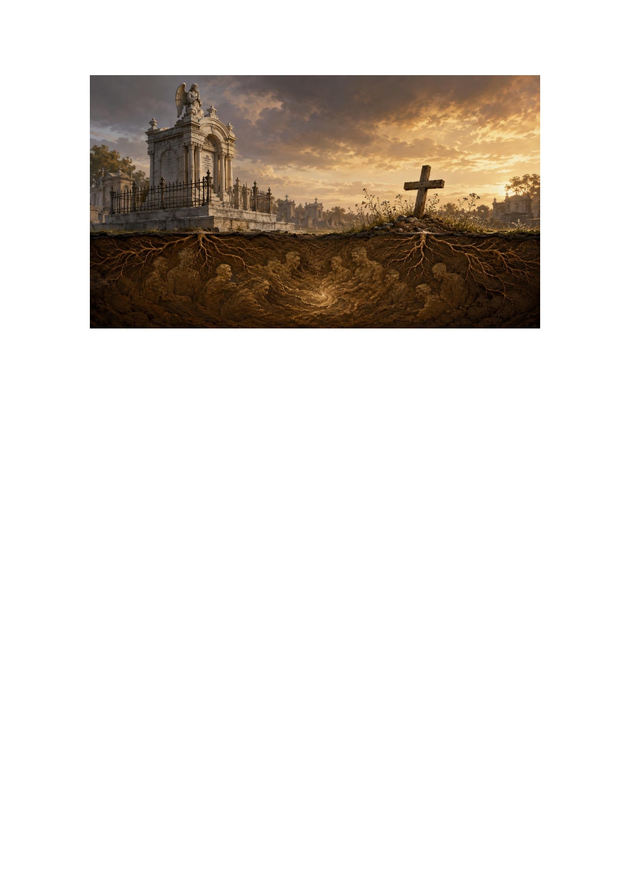 A IGUALDADE DEBAIXO DA TERRA